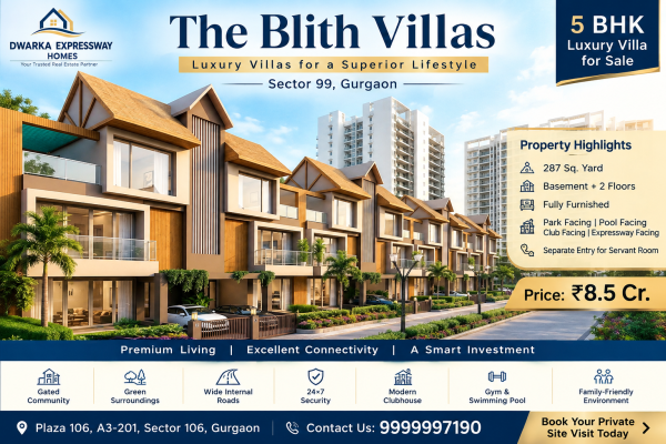 5 BHK The Blith Villas  for sale 